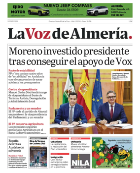 Cover of La Voz de Almeria