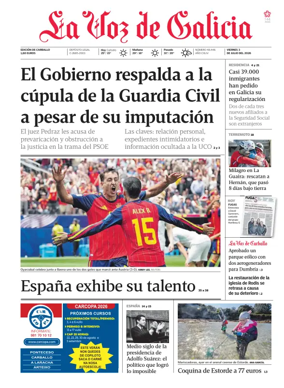 Cover of La Voz de Galicia (Carballo)