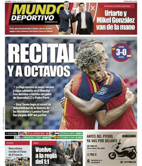 Cover of Mundo Deportivo (Bizkaia-Araba)
