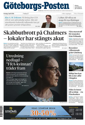Cover of Goteborgs-Posten