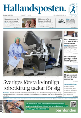 Cover of Hallandsposten