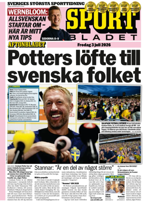 Cover of Sportbladet