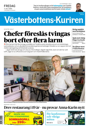 Cover of Vasterbottens-Kuriren