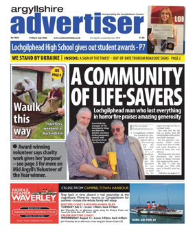 Cover of Argyllshire Advertiser
