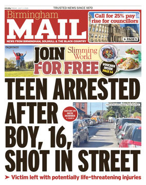 Cover of Birmingham Mail