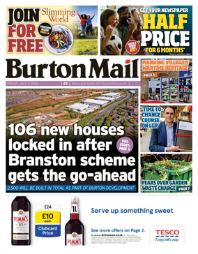 Cover of Burton Mail