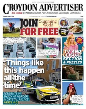 Cover of Croydon Advertiser