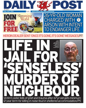 Cover of Daily Post (North Wales)