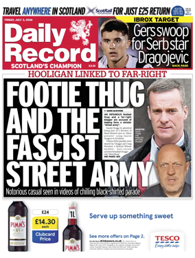 Cover of Daily Record