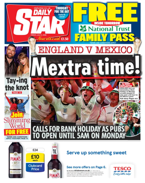 Cover of Daily Star
