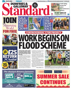 Cover of Dumfries & Galloway Standard