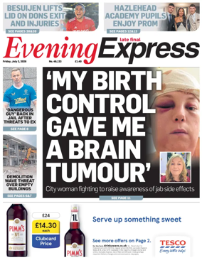 Cover of Evening Express