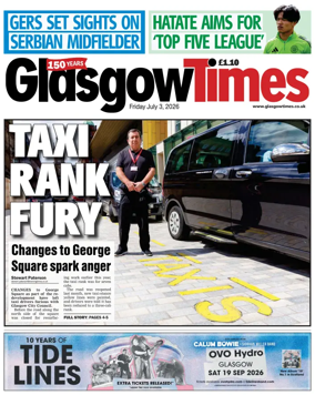 Cover of Glasgow Times