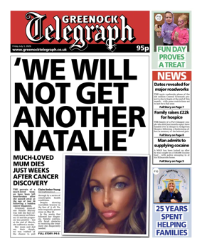 Cover of Greenock Telegraph