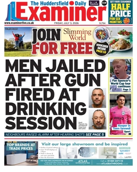 Cover of Huddersfield Daily Examiner