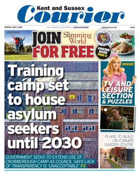 Cover of Kent & Sussex Courier