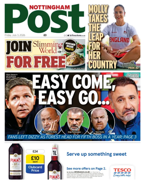 Cover of Nottingham Post