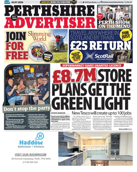Cover of Perthshire Advertiser