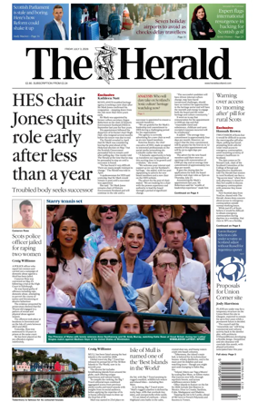 Cover of The Herald (Scotland)