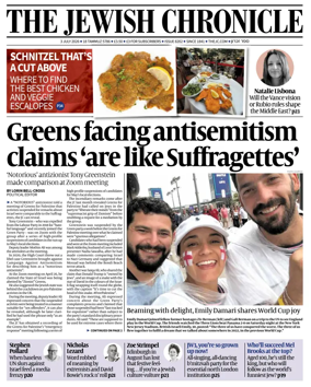Cover of The Jewish Chronicle