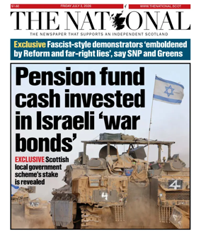 Cover of The National (Scotland)