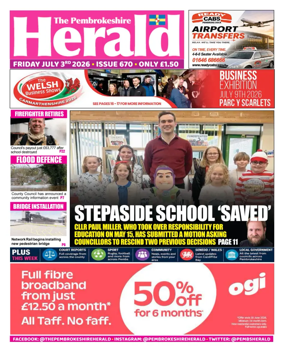 Cover of The Pembrokeshire Herald