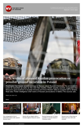 Cover of The New Voice of Ukraine