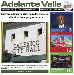 Cover of Adelante Valle