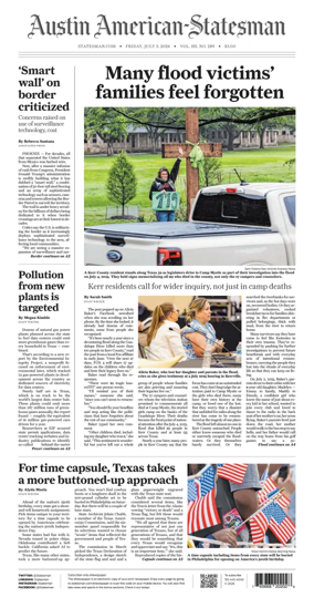 Cover of Austin American-Statesman