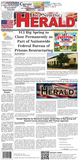 Cover of Big Spring Herald