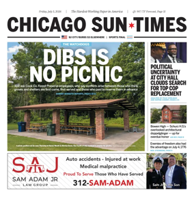 Cover of Chicago Sun-Times
