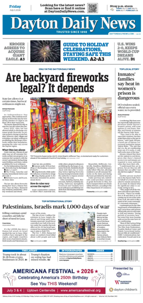 Cover of Dayton Daily News