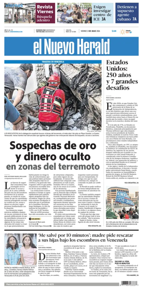Cover of El Nuevo Herald