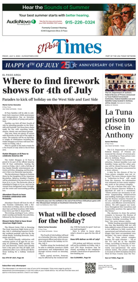 Cover of El Paso Times