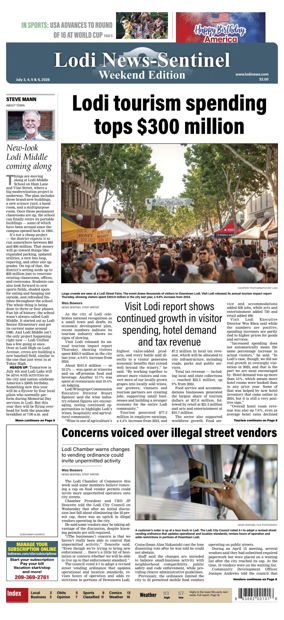 Cover of Lodi News-Sentinel