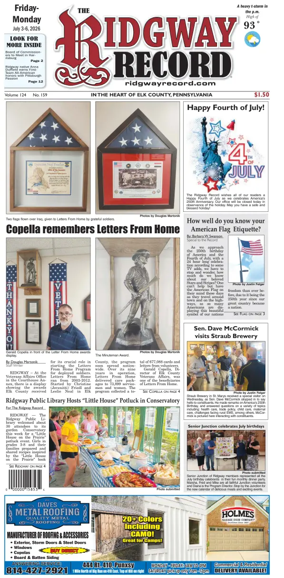Cover of Ridgway Record