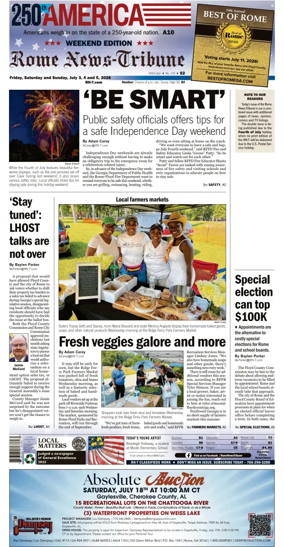 Cover of Rome News-Tribune