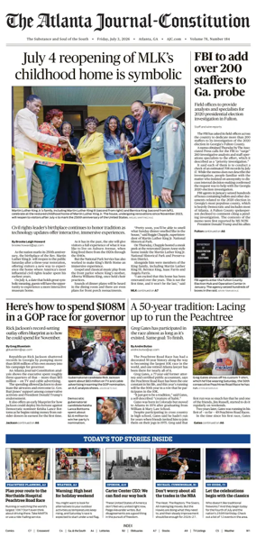 Cover of The Atlanta Journal-Constitution