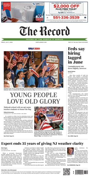 Cover of The Bergen Record