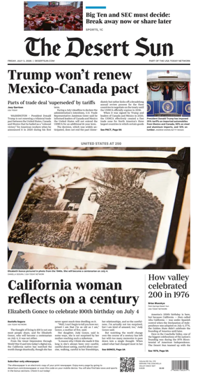 Cover of The Desert Sun