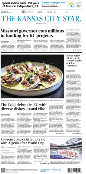 Cover of The Kansas City Star