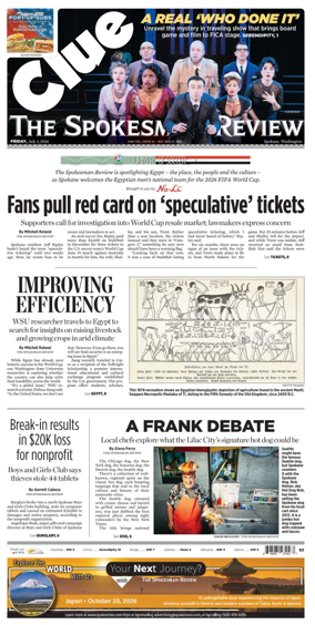Cover of The Spokesman-Review (Spokane)