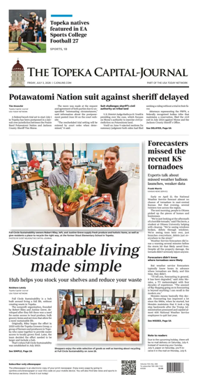 Cover of The Topeka Capital-Journal