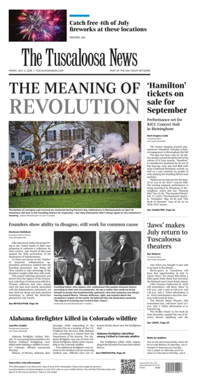 Cover of The Tuscaloosa News