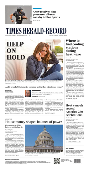 Cover of Times Herald-Record