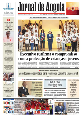 Cover of Jornal de Angola