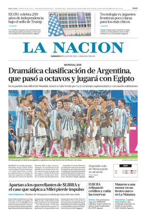 Cover of La Nacion