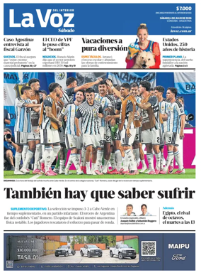 Cover of La Voz del Interior