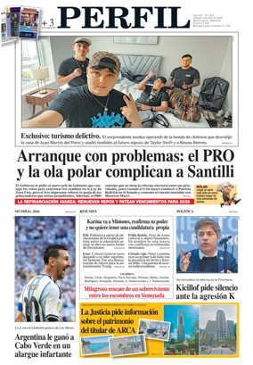 Cover of Perfil (Sabado)