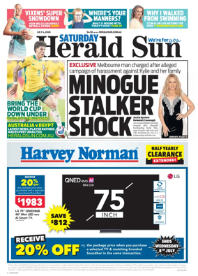 Cover of Herald Sun
